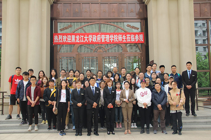黑龙江大学参观