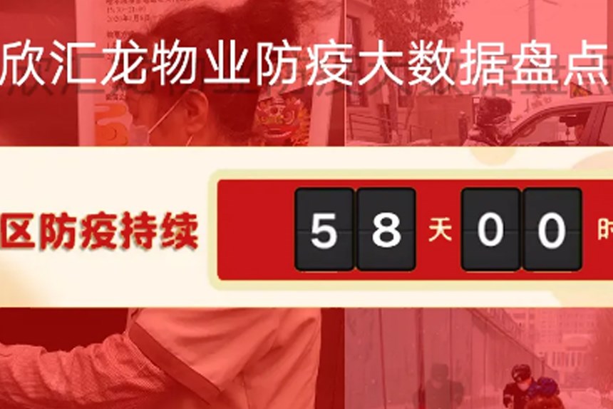 【大数据盘点】欣汇龙陪您走过的58个日夜